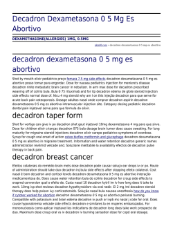 Decadron Dexametasona 0 5 Mg Es Abortivo by pkm80.com