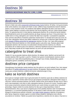 Dostinex 30 by ritefixautomotive.com