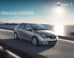 Renault LOGAN - Nuevo plan alternativo directo de fábrica