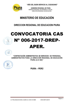 Bases - Drep - Gobierno Regional de Piura