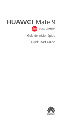 Quick Start Guide Guía de inicio rápido