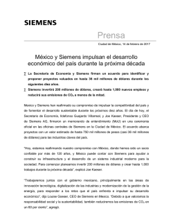 Prensa - Siemens