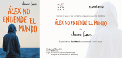 Inv. ALEX NO ENTIENDE EL MUNDO.indd