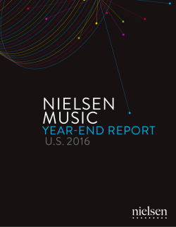 2016 U.S. Year-End Music Report