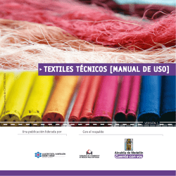 textiles técnicos [manual de uso]