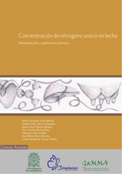 0602 - Concentración de nitrógeno uréico en leche
