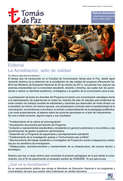 Boletín en PDF - Universidad Santo Tomás