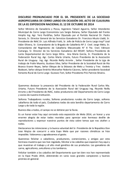 Acceda aqu&iacute; al documento - Sociedad Agropecuaria Cerro Largo