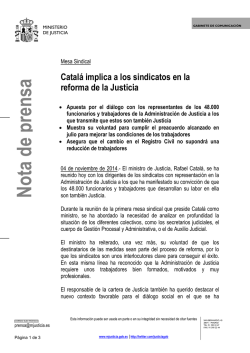 20141104 NOTA MINISTERIO JUSTICIA.pdf - Csi-f