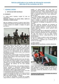 resumen 1 - Ej&eacute;rcito Ecuatoriano