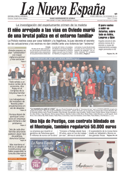 El niño arrojado a las vías en Oviedo murió de - La Nueva España