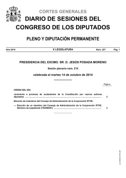 N&uacute;m. 227 - Congreso de los Diputados