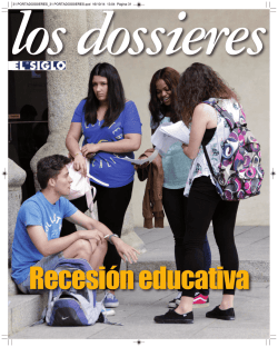 aulas en crisis - El Siglo