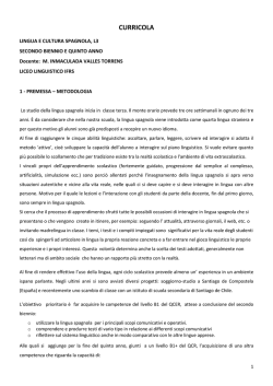 CURRICOLA - Istituto Marcelline di Bolzano