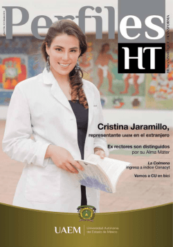 editoriales - Perfiles HT - Universidad Aut&oacute;noma del Estado de M&eacute;xico