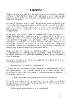 &ldquo;LA LECCI&Oacute;N&rdquo;
