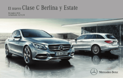Lista precios Nuevo Clase C Berlina (PDF) - Mercedes-Benz España