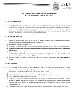 REGLAMENTO INTERNO PARA EL CURSO DE - prepa1