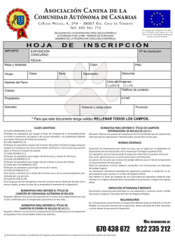 Asociaci&oacute;n Canina de la Comunidad Aut&oacute;noma de - Decoracuarium