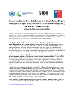 (2014-2024) de la Organización de las Naciones Unida