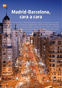 Reportaje Madrid-Barcelona, cara a cara. - Hosteltur.com