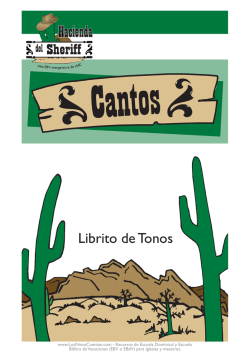 Librito de tonos (700 KB) - Los Ni&ntilde;os Cuentan
