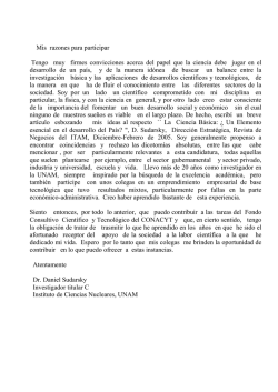 Carta EM Dr. Daniel Eduardo Sudarsky Saionz 1 - Foro Consultivo