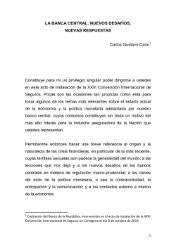 Presentación - Banco de la República
