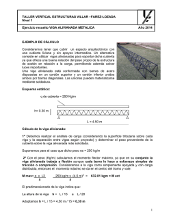 calculo viga alivianada – ejemplo resuelto - Estructuras Villar