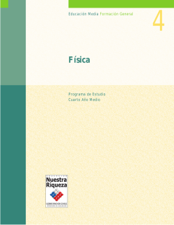 F&iacute;sica - Curr&iacute;culum en l&iacute;nea