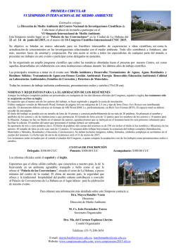 M&aacute;s informaci&oacute;n - Programa de las Naciones Unidas para el Medio