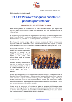 Ampliar - CDEE. Basket Yunquera