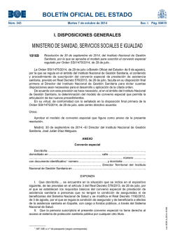 Disposición 10169 del BOE núm. 243 de 2014 - BOE.es