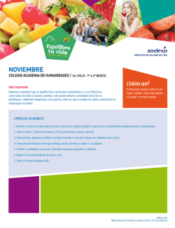 NOvIEMBrE - Colegio Academia de Humanidades Padres Dominicos