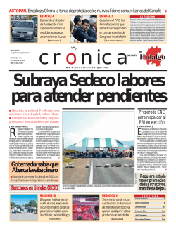 Gobernador sabía que Abarca lavaba dinero - La Crónica de Hoy