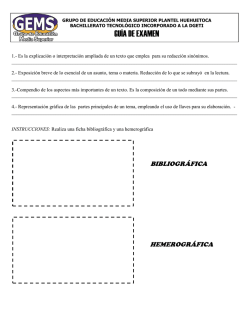 GU&Iacute;A DE EXAMEN - Blog GEMS Huehuetoca