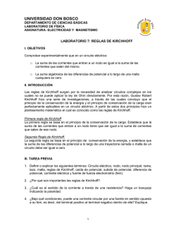 Guia 7 - REGLAS DE KIRCHHOFF - Universidad Don Bosco