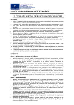 PLAN DE TRABAJO PENDIENTE MATEMATICAS 3º ESO.pdf - Jccm