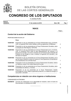 Boletín Oficial de las Cortes Generales Serie D: General.