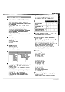 1. GENTE Y PALABRAS - Muestras