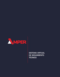 sistema virtual de seguimiento técnico - Amper Srl.