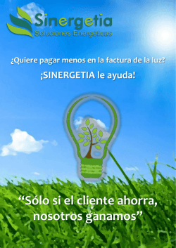Descarga nuestro d&iacute;ptico de presentaci&oacute;n de servicios - Sinergetia
