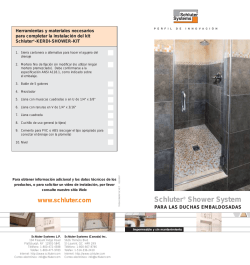 Schluter® Shower System - Schluter Systems