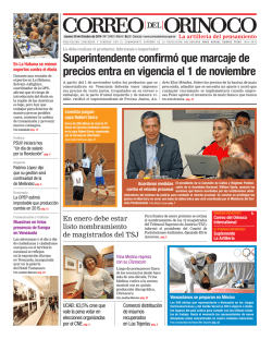 Descargar PDF - Correo del Orinoco