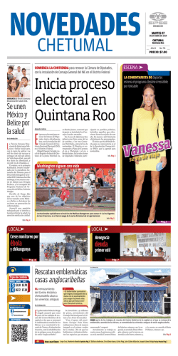 Inicia proceso electoral en Quintana Roo - Sipse