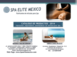 Aromas Natura es una Empresa que se dedica a - Spa Elite Mexico