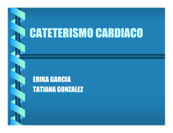 CATETERISMO CARDIACO - Creos Ltda