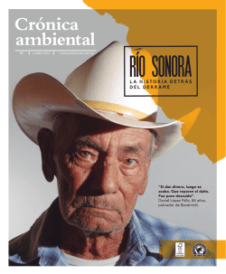 R&Iacute;O SONORA La historia detr&aacute;s del derrame - Cr&oacute;nica ambiental