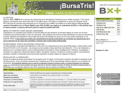 &iexcl;BursaTris! - Bolsa Mexicana de Valores