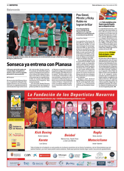 Sonseca ya entrena con Planasa - Club R&iacute;tmica Alaia